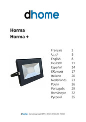 DHOME Horma+ Manual De Instrucciones