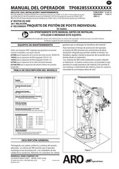 Ingersoll Rand TP0828S5 Serie Manual Del Operador