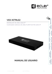 Ecler VEO-XCTRLG2 Manual De Usuario