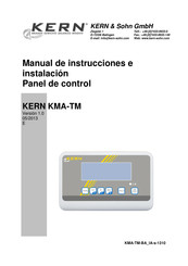 KERN KMA-TM-BA IA-s-1310 Manual De Instrucciones E Instalación