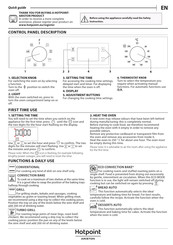 Hotpoint FA2 540 H IX HA Guía Rápida