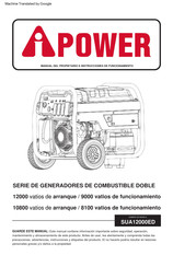 Power SUA12000ED Manual Del Propietário