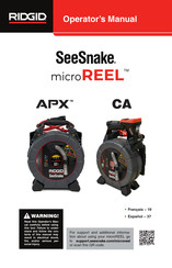 RIDGID SeeSnake microREEL CA Manual Del Operador