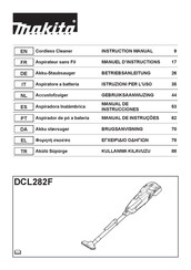 Makita DCL282F Manual De Instrucciones