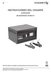 HOGERT HT8G611 Instrucciones Del Usuario