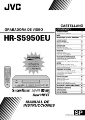 JVC SHOWVIEW HR-S5950EU Manual De Instrucciones