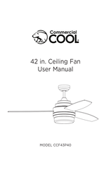 Commercial Cool CCF43P40 Manual Del Usuario