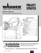 WAGNER PROJECT SPRAYER Manual Del Usario