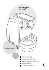 Capitani ESPRESSO 700 Instrucciones De Uso