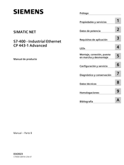 Siemens SIMATIC NET CP 443-1 Manual De Producto