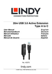 Lindy 43375 Manual De Usuario