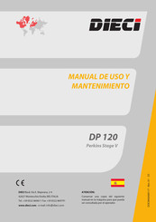 Dieci DP 120 Manual De Uso Y Mantenimiento