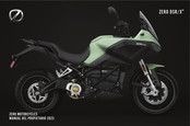 Zero Motorcycles ZERO X 2023 Manual Del Propietário