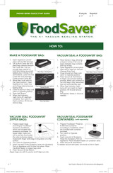 Foodsaver FM2400 Serie Guia De Inicio Rapido