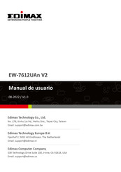 Edimax EW-7612UAn Manual De Usuario