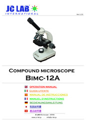 JC LAB Bimc-12A Manual De Instrucciones