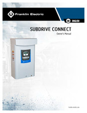 Franklin Electric SUBDRIVE CONNECT Manual Del Usuario