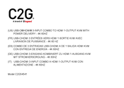 LEGRAND C2G C2G54541 Manual De Instrucciones