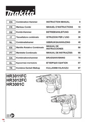 Makita HR3001C Manual De Instrucciones