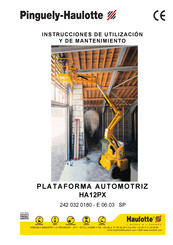 Pinguely-Haulotte HA12PX Instrucciones De Utilización Y De Mantenimiento