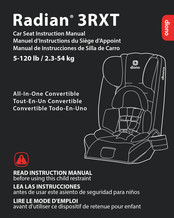 Diono radian 3 RXT Manual De Instrucciones