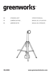 GreenWorks WLG906 Manual Del Operador