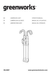 GreenWorks WLG907 Manual Del Operador