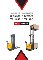 KPC CDD15R-S Manual De Uso Y Funcionamiento