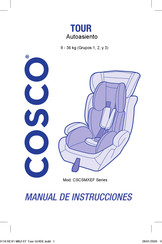 Cosco CSCSMXEF Serie Manual De Instrucciones