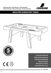 COUGAR ARCH PRO AIRHOCKEY TABLE Manual De Usuario