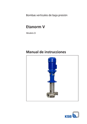 KSB Etanorm V Manual De Instrucciones