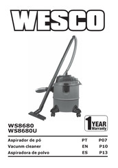 Wesco WS8680U Manual De Instrucciones