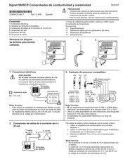 Signet 5800CR Manual De Instrucciones