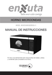 Enxuta MOENX0325DGI-1 Manual De Instrucciones