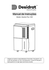 Desidrat Plus 1500 Manual De Instrucciones