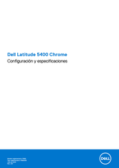 Dell Latitude 5400 Chrome Configuración Y Especificaciones