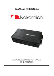 Nakamichi NHMD100.4 Manual