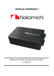 Nakamichi NHMD600.1 Manual