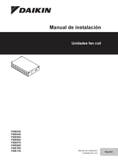 Daikin FWE10D Serie Manual De Instalación