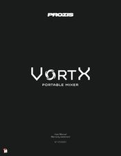 PROZIS VORTX Manual Del Usuario