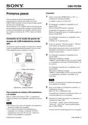 Sony CBK-FS7BK Manual De Instrucciones