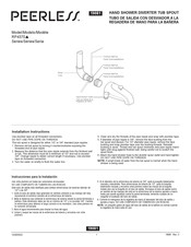 PEERLESS P62447 Serie Instrucciones Para La Instalación