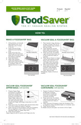 FoodSaver VS0100 Serie Guia De Inicio Rapido