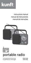 Kunft KPR4173BL Manual De Instrucciones