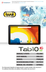 Trevi TAB 10 4G S2 Manual Del Usuario