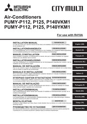 Mitsubishi Electric CITY MULTI PUMY-P140YKM1 Manual De Instalación