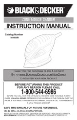 Black and Decker MS600B Manual De Instrucciones