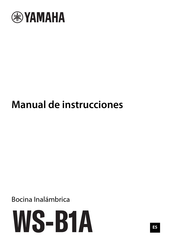 Yamaha WS-B1A Manual De Instrucciones