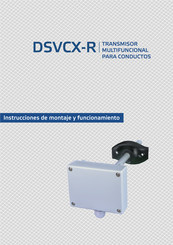 Sentera Controls DSVCX-R Instrucciones De Montaje Y Funcionamiento