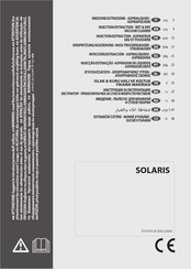 Lavorwash SOLARIS Manual De Instrucciones